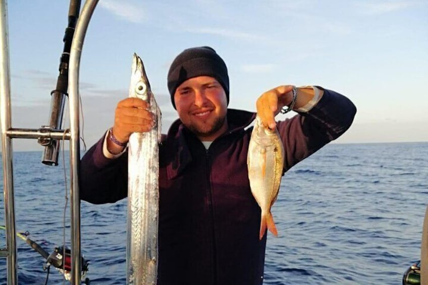 Exclusive professional fishing experience in the Gulf of Naples