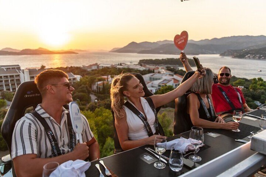 Dinner in the Sky Dubrovnik - Dine 50m above ground