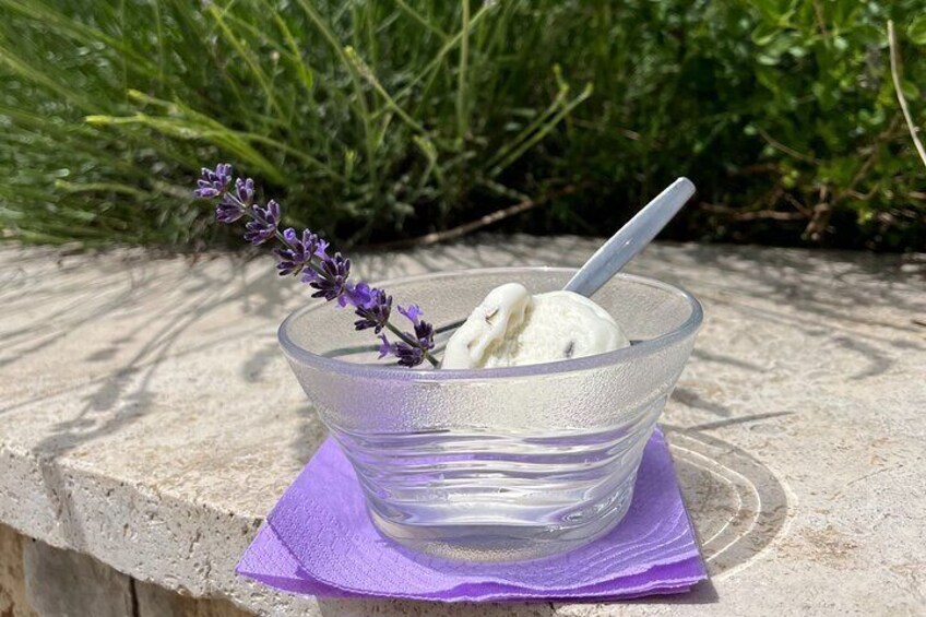 lavender ice cream