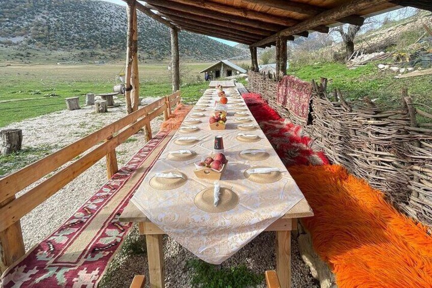 Albanian Rural Life Shepherd's Hut Tour