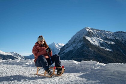 Interlaken: Guidet slædeeventyr