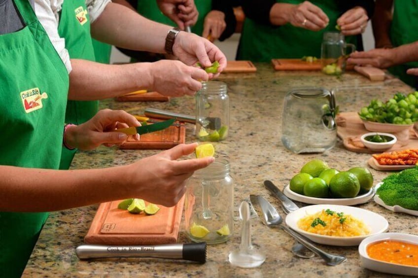 Brazilian Appetizers and Drinks Class