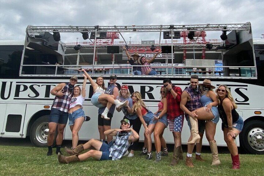 Upstage Party Bus provides 2 hour tours perfect for any event. From Bachelorette parties to birthday parties, to kids parties to retirement parties - we've got you covered!