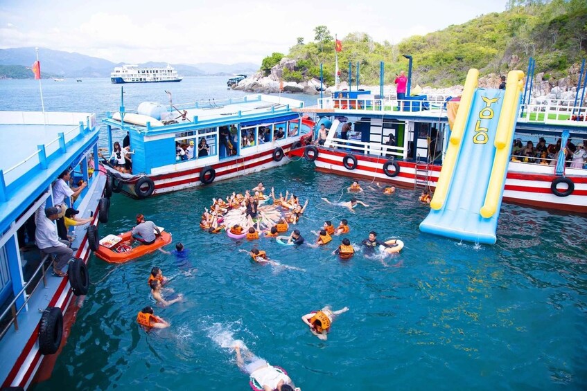 Picture 1 for Activity Nha Trang: Coral Reef Snorkeling and Floating Bar Party