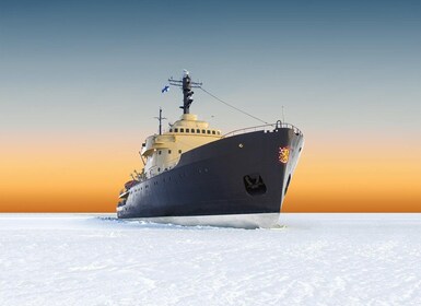 Fra Rovaniemi: Isbryteren Sampo Cruise og isfløting
