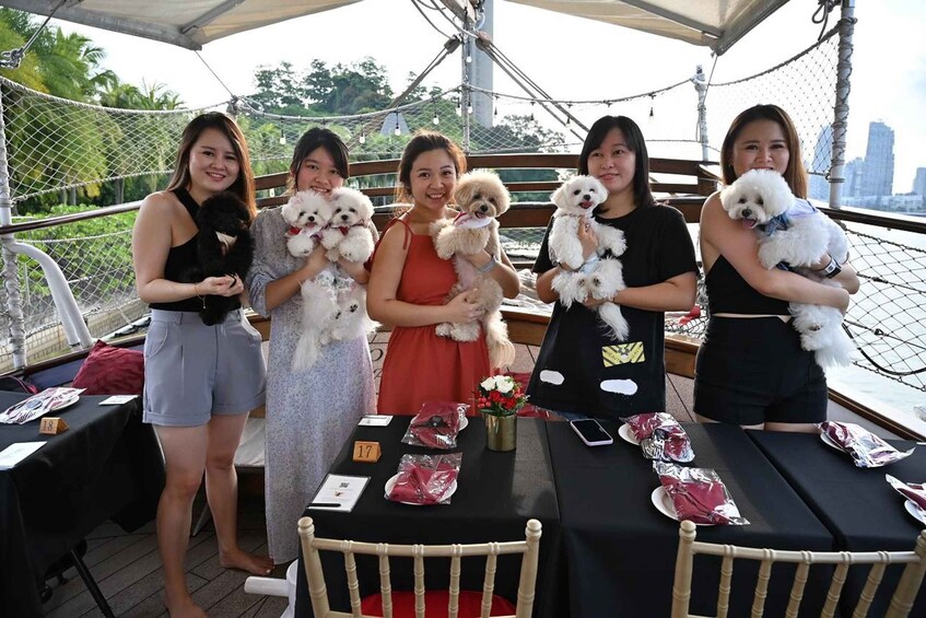 Picture 3 for Activity Dog Cruise onboard a Tall Ship with 4 Course Meal