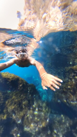 Snorkeling Tour Haxhi Aliu Cave,Ionian Gorges & Hilqe Cliffs