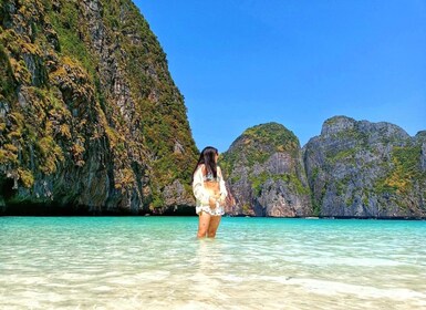 From Phi Phi: Sunrise Maya Bay, Pileh Lagoon Speedboat Tour