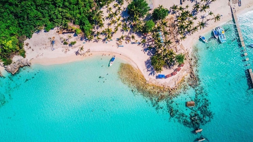 Santo Domingo: Saona Island Catamaran Tour with Lunch & Bar