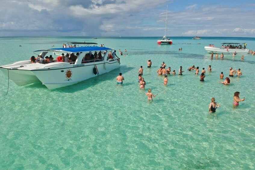 Picture 4 for Activity Santo Domingo: Saona Island Catamaran Tour with Lunch & Bar