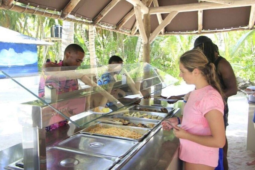 Picture 6 for Activity Santo Domingo: Saona Island Catamaran Tour with Lunch & Bar