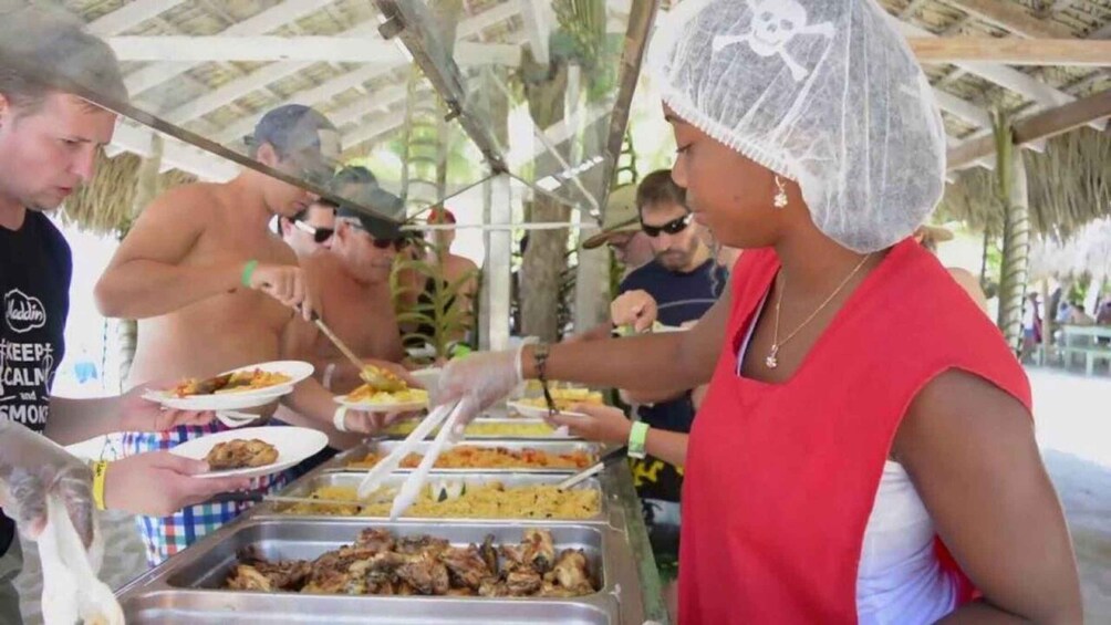 Picture 7 for Activity Santo Domingo: Saona Island Catamaran Tour with Lunch & Bar