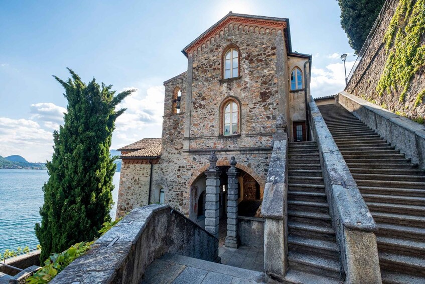 Picture 1 for Activity From Lugano: Lake Lugano Cruise to Morcote & Sightseeing