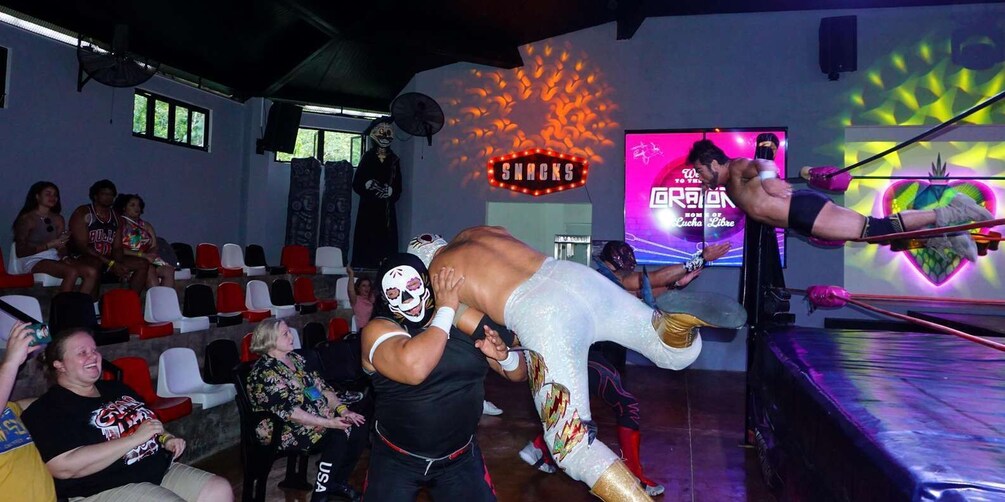 Picture 4 for Activity Cozumel Lucha Libre Experience! Meet & Greet Package