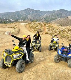 Málaga: Off-road Tour by 2-Seater Quad in Mijas