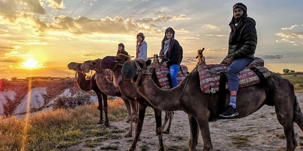 Picture 2 for Activity From Cappadocia: Sunrise or Sunset Camel Riding Day Trip