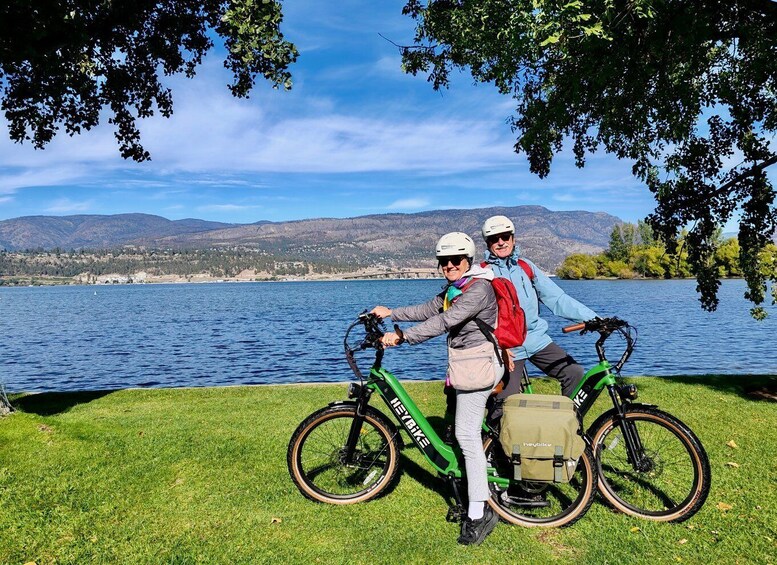 Picture 2 for Activity Kelowna: E-Bike Guided Wine Tour with Lunch & Tastings