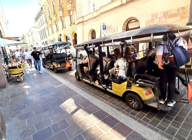 Cracovia: recorrido panorámico privado en carrito de golf con audioguía