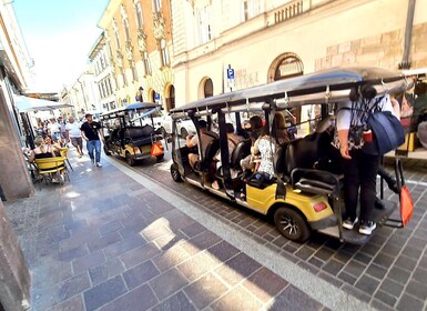 Kraków: Privat panoramatur med golfbil med audioguide