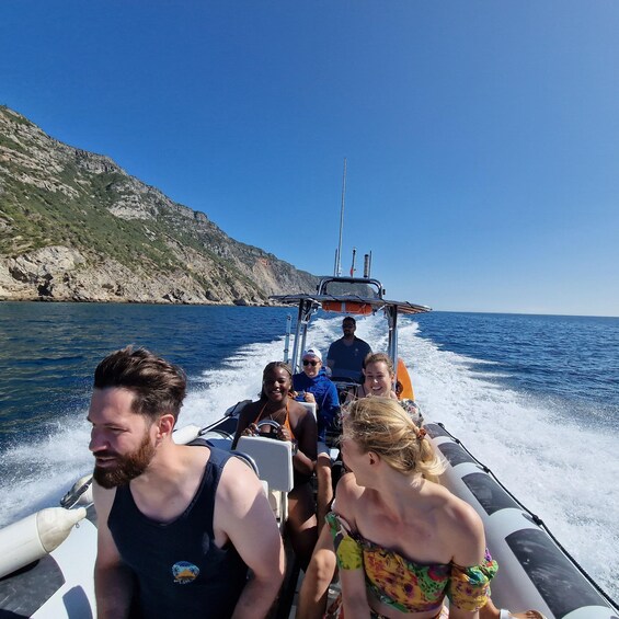 Picture 3 for Activity Sesimbra: Speedboat Tour Through Parque Natural da Arrábida