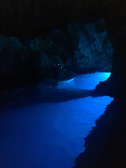Picture 3 for Activity From Hvar: Blue Cave, Green Cave & 5 Islands Speedboat Tour