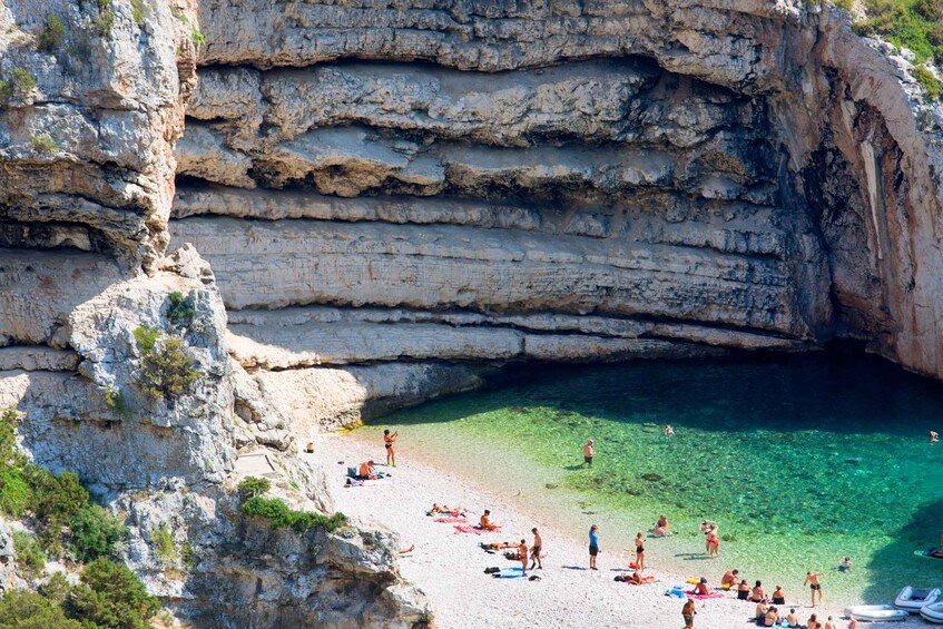Picture 8 for Activity From Hvar: Blue Cave, Green Cave & 5 Islands Speedboat Tour