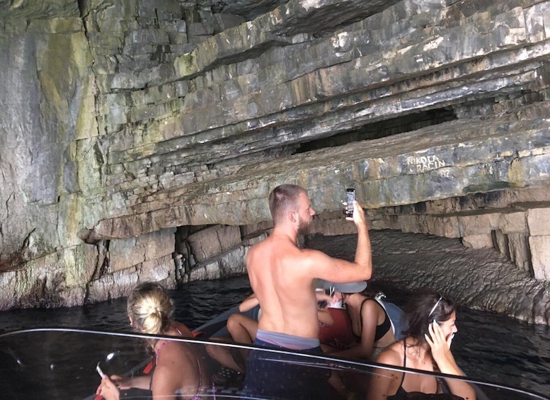 Picture 7 for Activity From Hvar: Blue Cave, Green Cave & 5 Islands Speedboat Tour