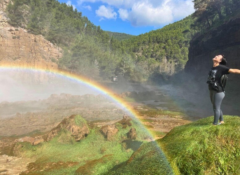 Picture 1 for Activity From Valencia: Montanejos with guided hike and Black Cave