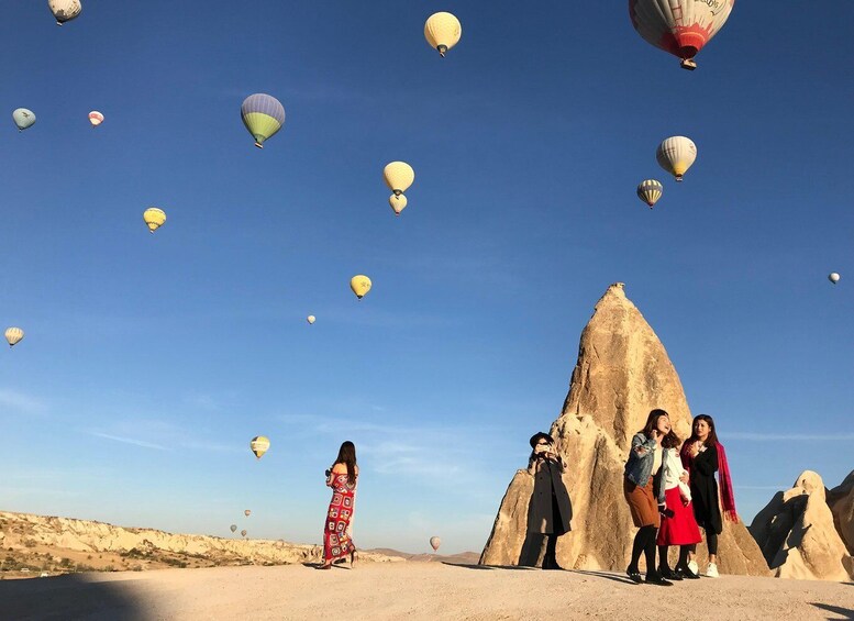 Picture 1 for Activity Cappadocia: Sunrise Hot Air Balloon Watching Experience