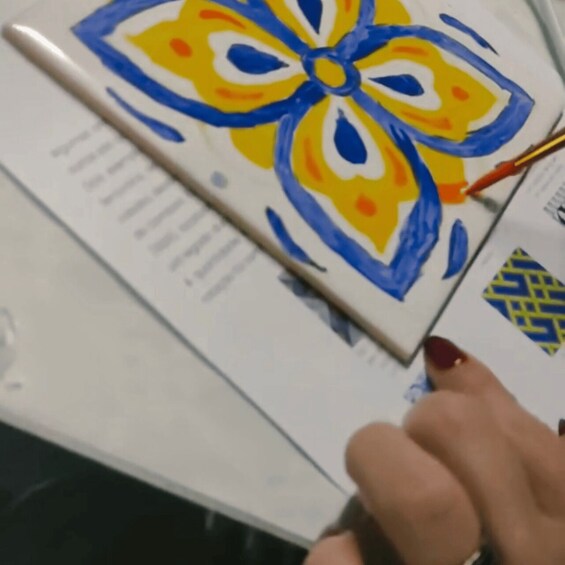 Picture 18 for Activity Porto: Tile-Painting Workshop with Glass of Port