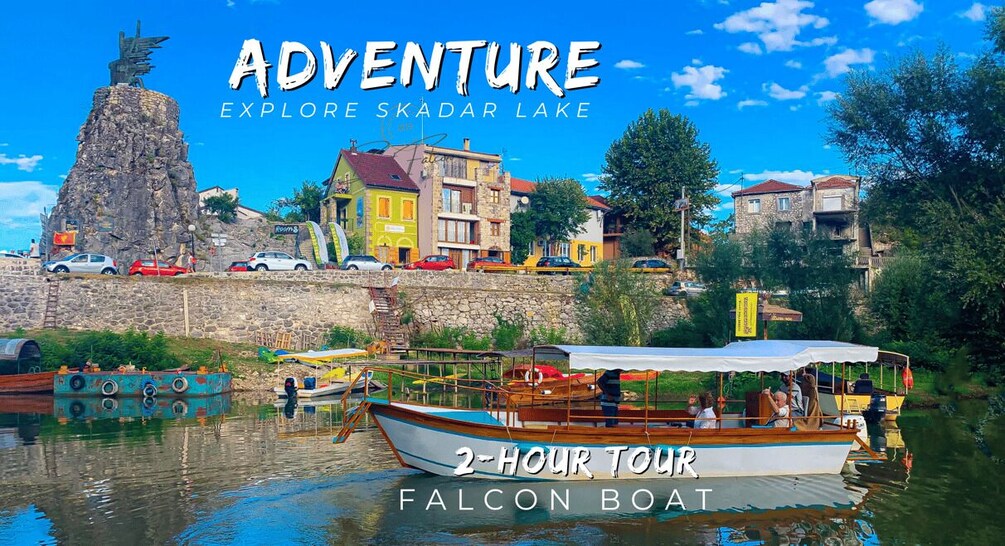 Picture 1 for Activity Explore Skadar Lake: Exclusive Guided Boat Falcon Tour!