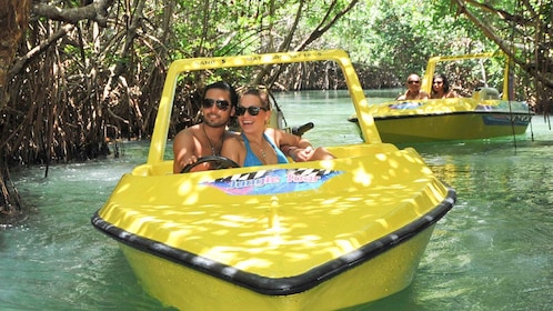 Cancun: Speed Boat & Snorkel Jungle Adventure