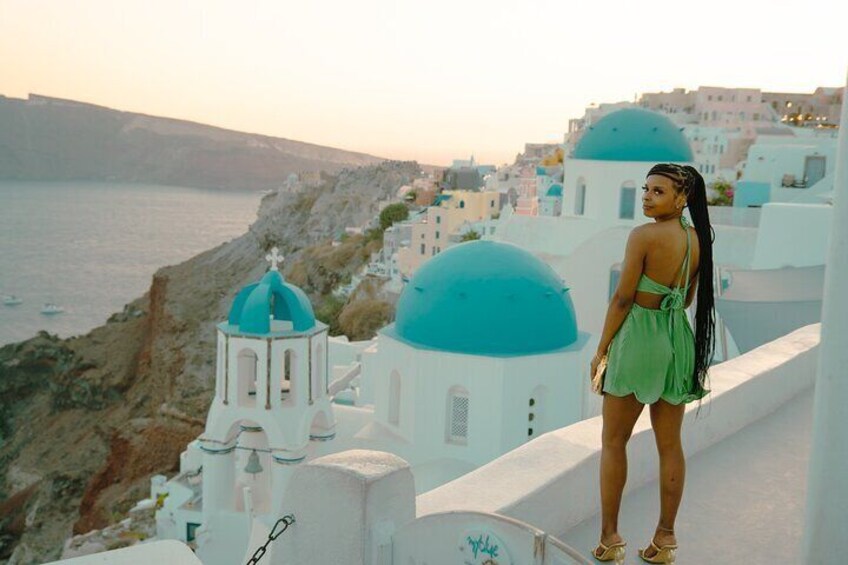 Private Photo shooting Session in Santorini