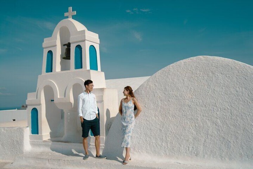 Private Photo shooting Session in Santorini