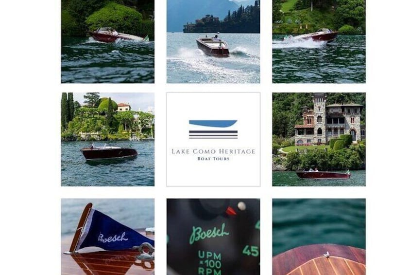This is Lake Como Heritage boat tour