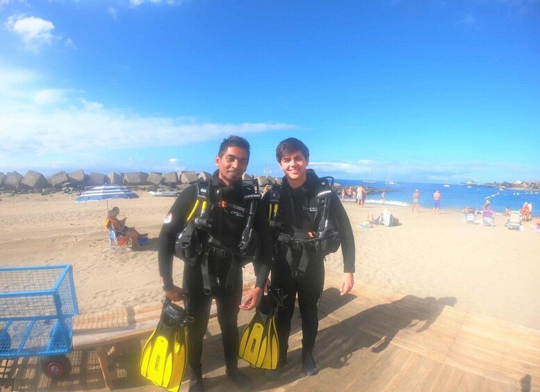 First Experience underwater. Try Scuba Diving