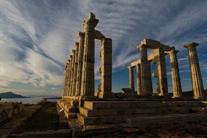 4 Hours Tour Athens Riviera Sounio Temple Poseidon with Entry