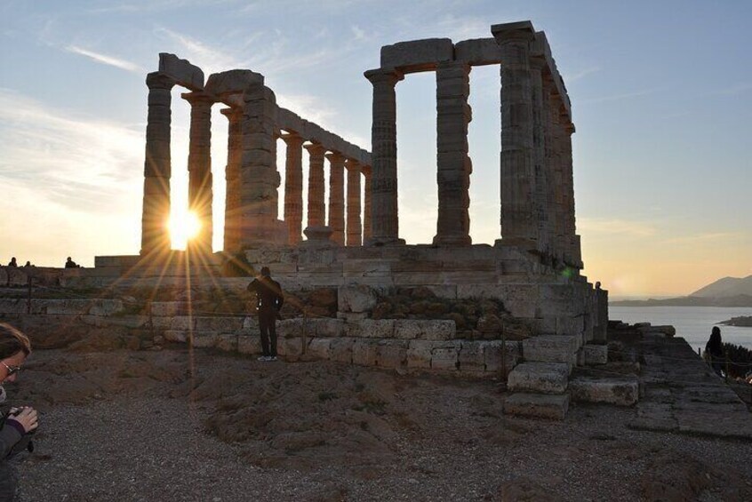 4 Hours Tour Athens Riviera Sounio Temple Poseidon with Entry