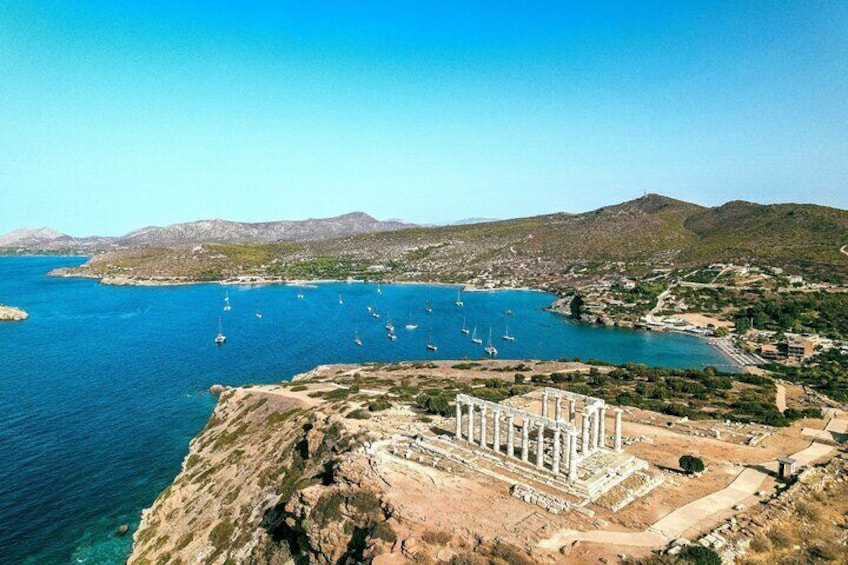 Sounio archeological site 