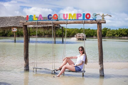 Excursion d'une journée à Isla Columpios et Progreso