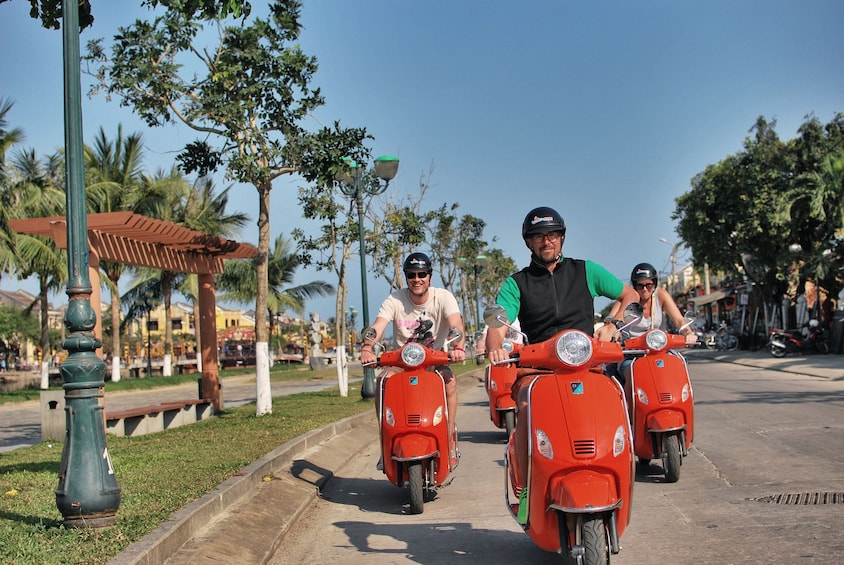 Hoi An countryside by Electric Scooter