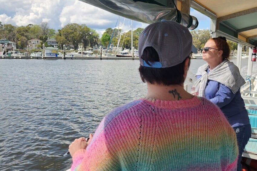 Beautiful sunny day on the water with great people
