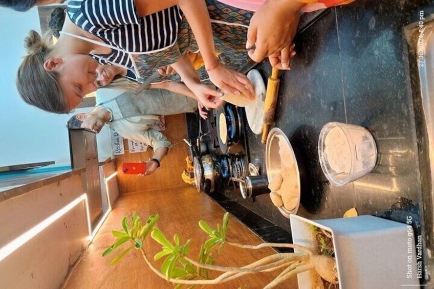 Cooking Class with Indian Family in Pink City Jaipur