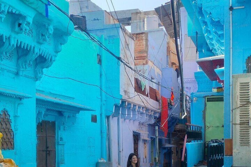 Blue city