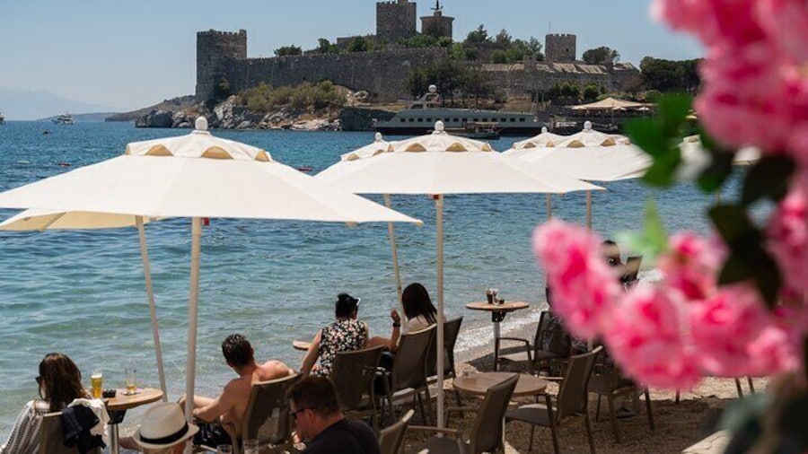 Ferry Ride to Bodrum in Turkey