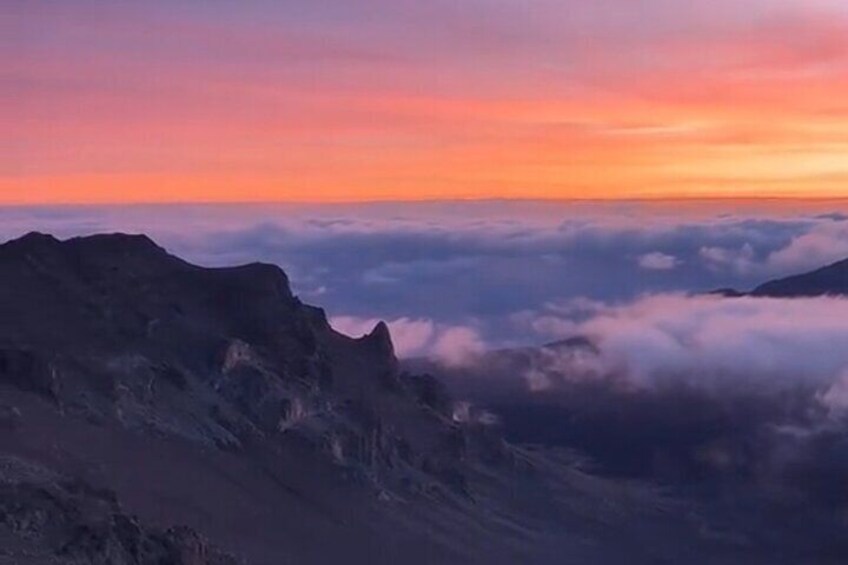 Haleakala Sunrise in a Luxury Mercedes Sprinter