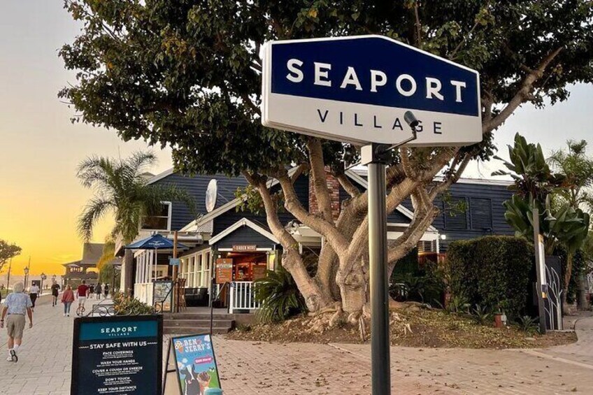 San Diego´s Seaport Village.