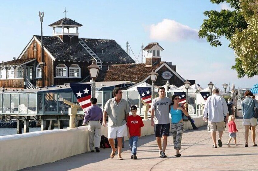 San Diego´s Seaport Village.