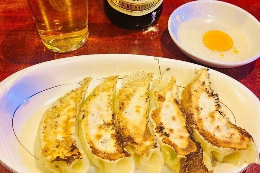 Gyoza and Beer,Beerand more Beer!!!!!!