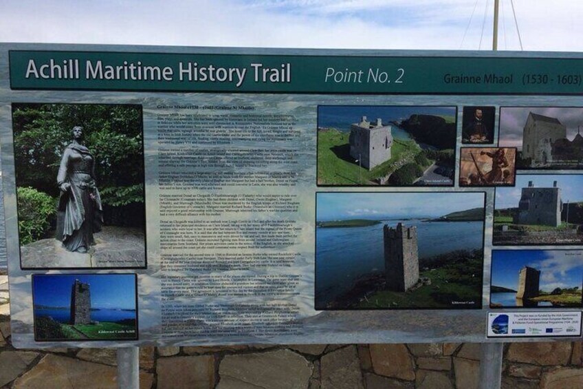 Off Road Cycle Trail at Western Greenway from Westport to Achill